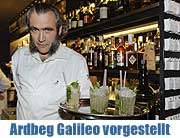 Ardbeg Galileo - ein neuer Whisky in limitierter Edition vorgestellt am 3.09.2012 in der Bar Gabanyi (©Foto: 